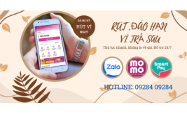 Dịch Vụ Rút Tiền Ví Trả Sau MOMO An Toàn, Uy Tính